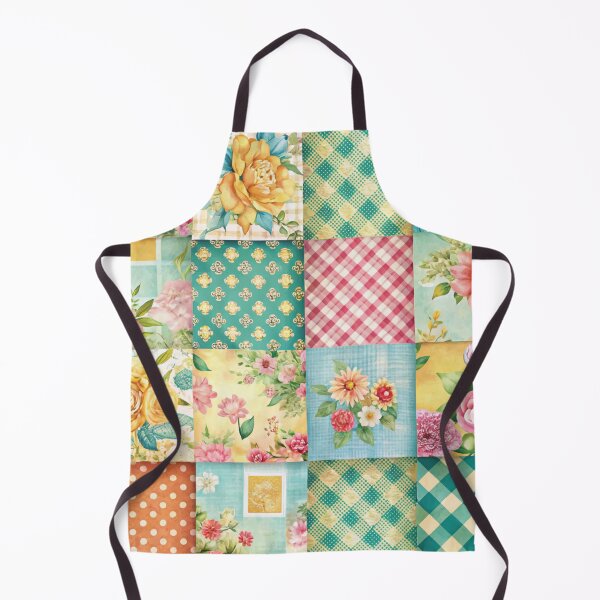 Artikelvorschau, Frühlings-Patchwork entworfen und verkauft von Ketique.
