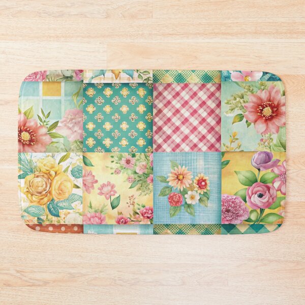 Artikelvorschau, Frühlings-Patchwork entworfen und verkauft von Ketique.