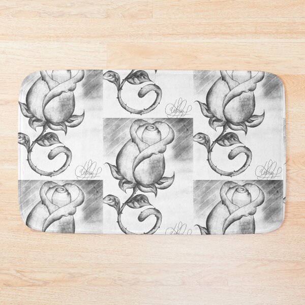 Item preview, Eternal Rose in Graphite Bloom designed and sold by GTeoArt.