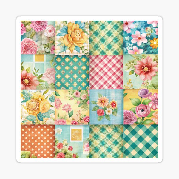 Item preview, Spring Patchwork designed and sold by Ketique.