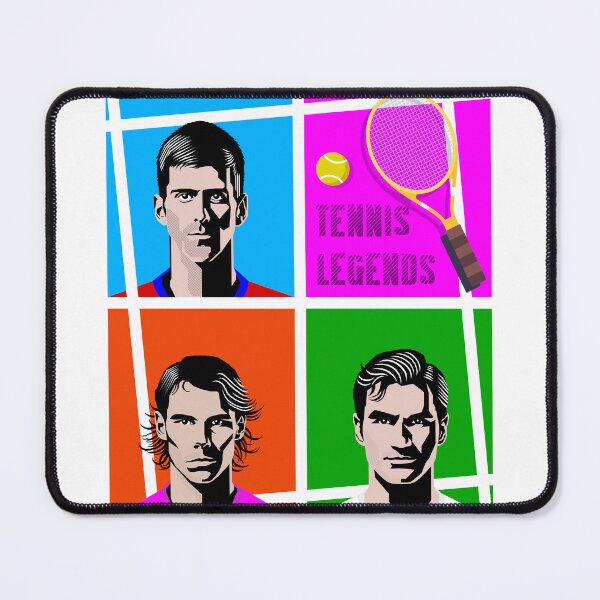 Item preview, Tennis Legends Grand Slam Champions designed and sold by vectorlove.