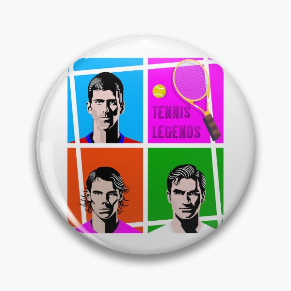 Item preview, Tennis Legends Grand Slam Champions designed and sold by vectorlove.