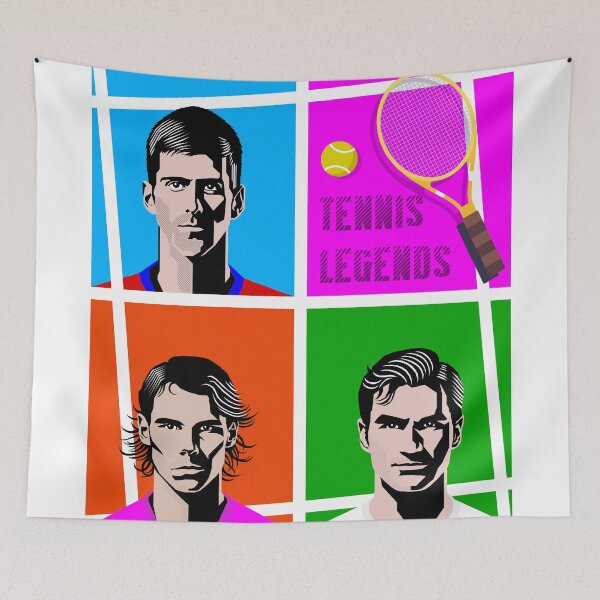 Item preview, Tennis Legends Grand Slam Champions designed and sold by vectorlove.