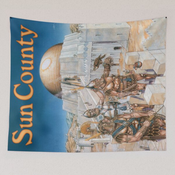 Item preview, Sun County cover art with title by Roger Raupp designed and sold by Chaosium.