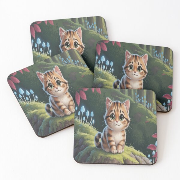 Item preview, Game style of a cute smiling cat designed and sold by SilentSpirits.