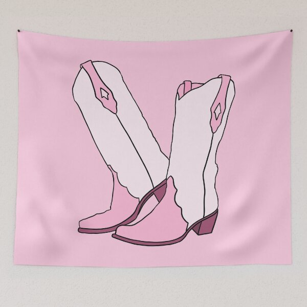 Item preview, Girly Cowgirl boots designed and sold by oddballstickers.
