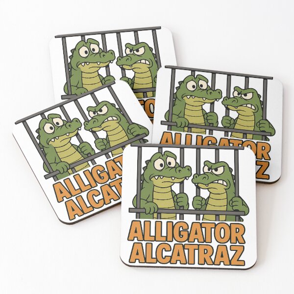 Aperçu de l'œuvre Alligator Alcatraz créée et vendue par PatriotsPlus.