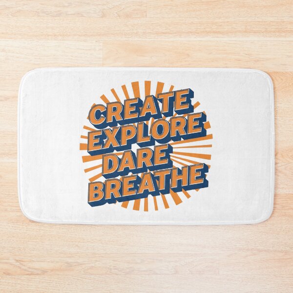 Item preview, Create Explore Dare Breathe designed and sold by Blurbean.