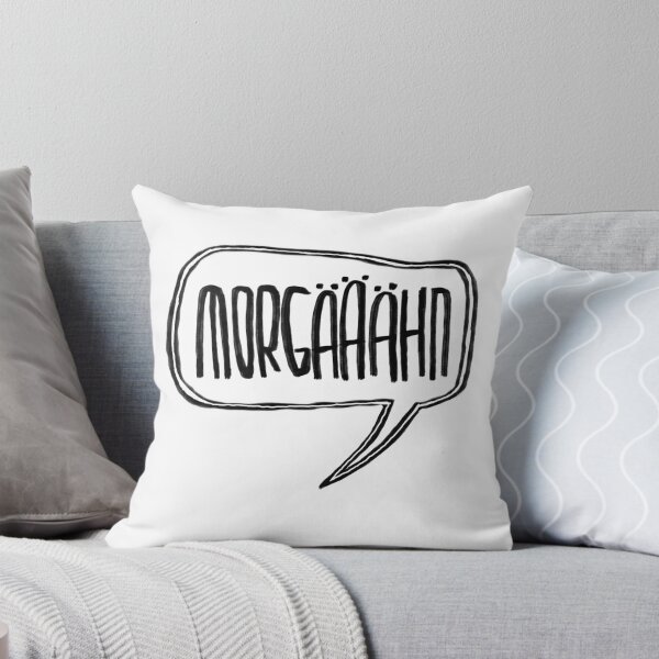 Item preview, Morning + yawn = morning, for morning grouches designed and sold by badlydrawnbabe.
