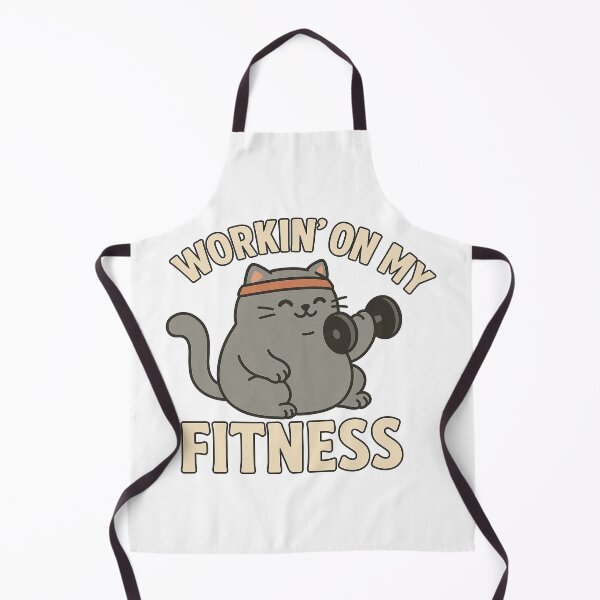 Item preview, Workin’ On My Fitness Cat designed and sold by FBA.