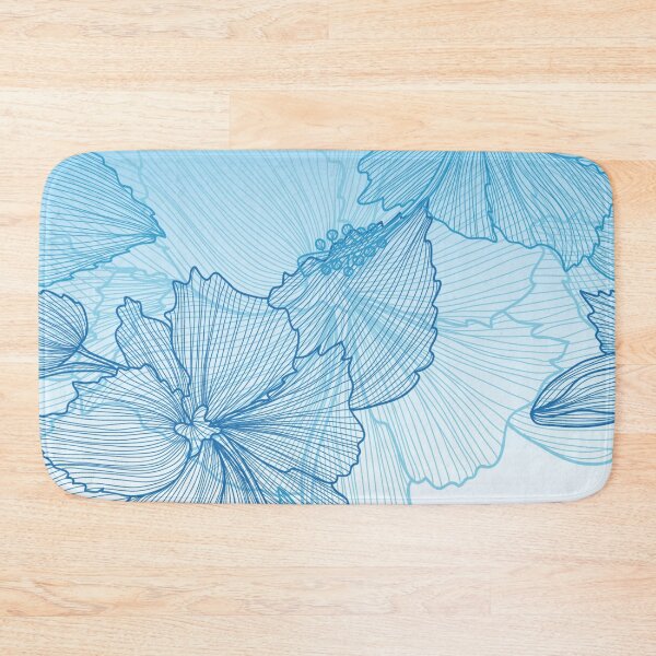 Item preview, Bluer than Blue Collection - Gumamela Tapestry   designed and sold by Dailywalker22.