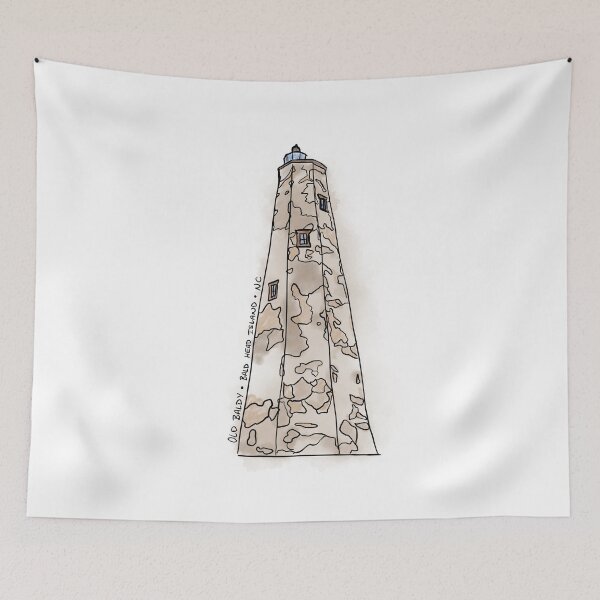 Item preview, Old Baldy Lighthouse designed and sold by RosePetals14.