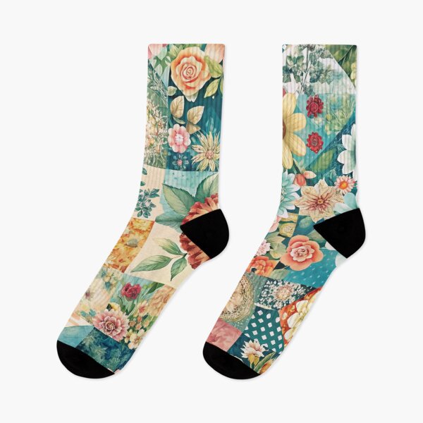Item preview, Patchwork Daisies and more designed and sold by Ketique.