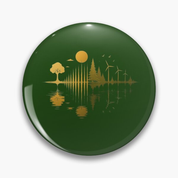 Item preview, Golden Nature Soundscape Reflection designed and sold by MugLifeCo.