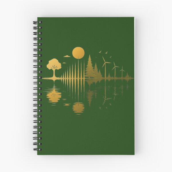 Item preview, Golden Nature Soundscape Reflection designed and sold by MugLifeCo.