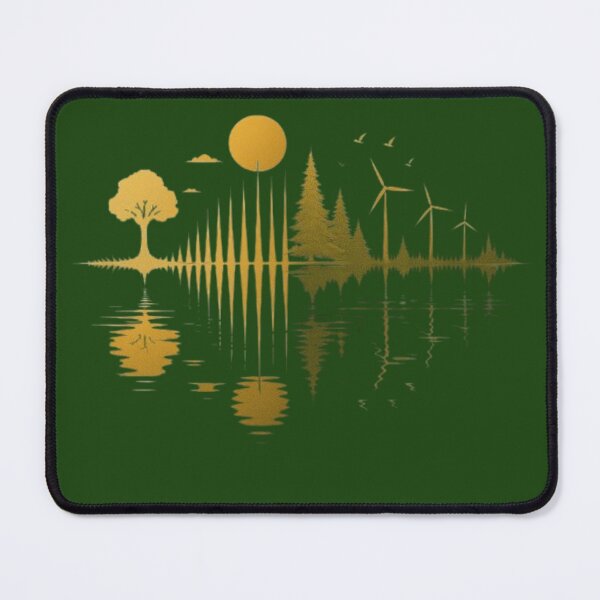 Item preview, Golden Nature Soundscape Reflection designed and sold by MugLifeCo.