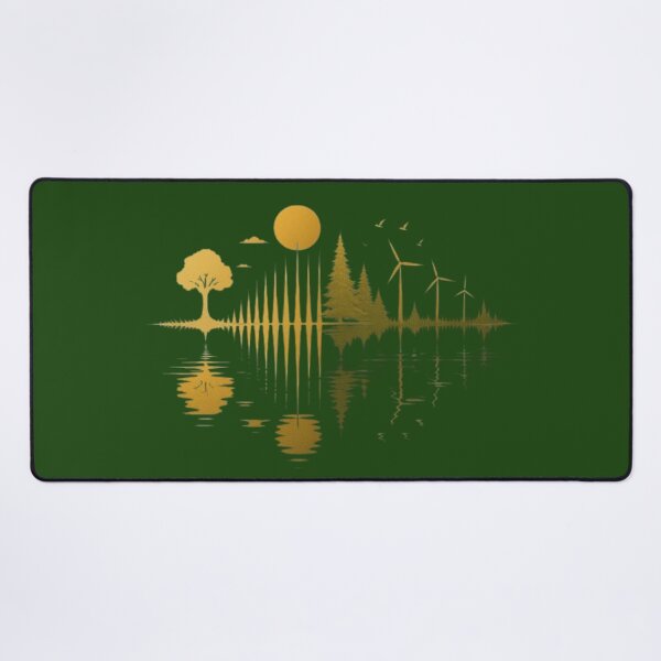 Item preview, Golden Nature Soundscape Reflection designed and sold by MugLifeCo.