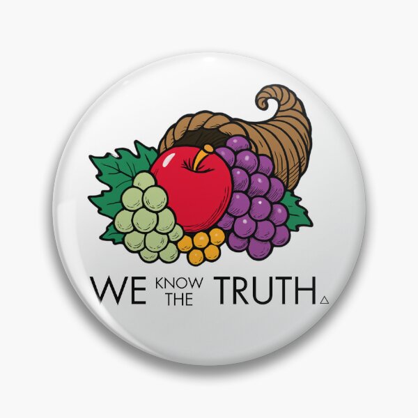 Item preview, Cornucopia Conspiracy Mandela Effect , We Know The Truth , 90's Fruit designed and sold by DevlynnDesigns.
