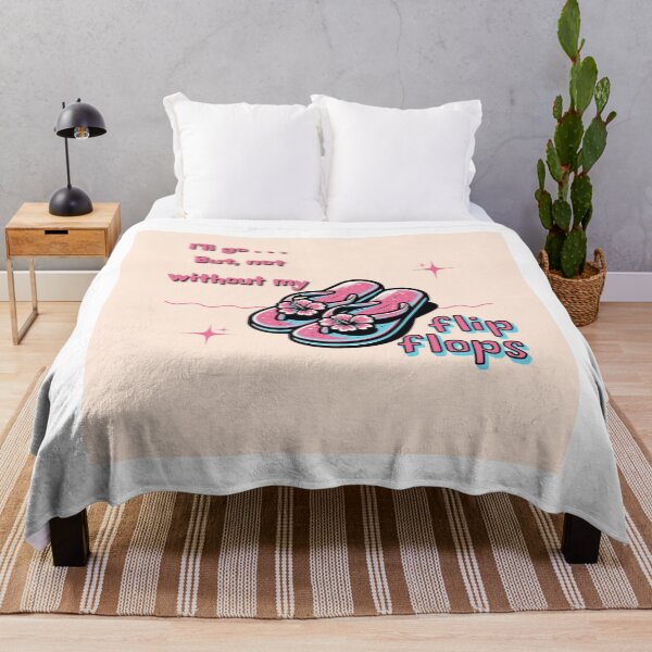 Item preview, I'll go . . . But, not without my flipflops designed and sold by 2SassyBritts.