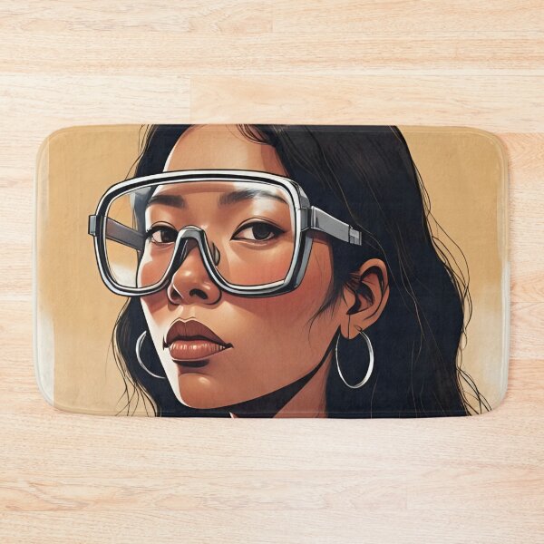Item preview, See with different eyes, visual impairment, young people, complete sports glasses designed and sold by CeciliaGomezArt.