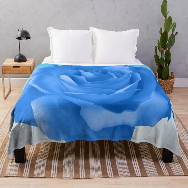 Item preview, Bluer than Blue Collection - Single Rose Tapestry designed and sold by Dailywalker22.