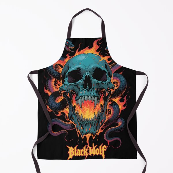 Item preview, Skull & Snakes (old school) designed and sold by Black Wolf Style.