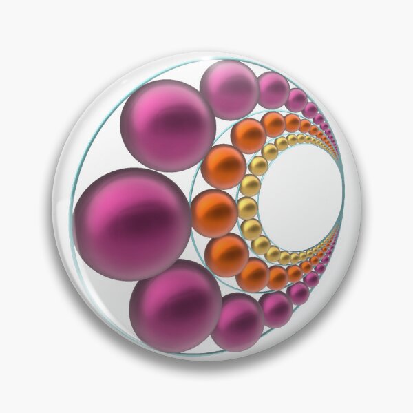 Item preview, Pattern with balls in trendy colors designed and sold by HA-Design-Kunst.
