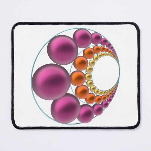 Item preview, Pattern with balls in trendy colors designed and sold by HA-Design-Kunst.