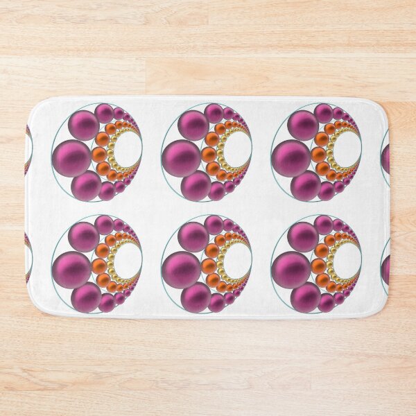Item preview, Pattern with balls in trendy colors designed and sold by HA-Design-Kunst.