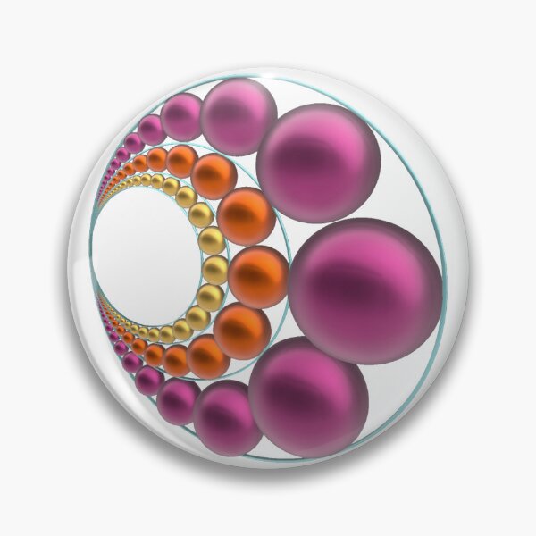 Item preview, Pattern with balls in trendy colors - left designed and sold by HA-Design-Kunst.