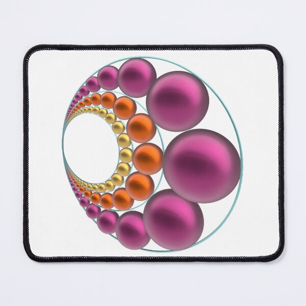 Item preview, Pattern with balls in trendy colors - left designed and sold by HA-Design-Kunst.