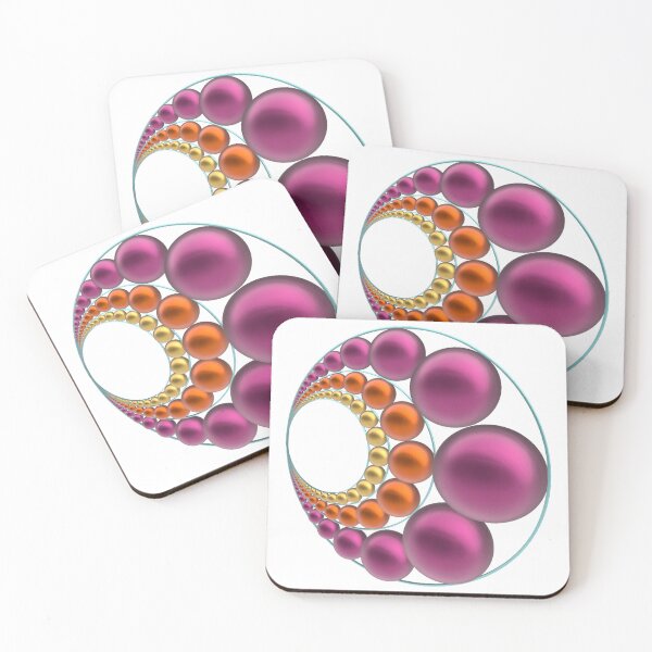 Item preview, Pattern with balls in trendy colors - left designed and sold by HA-Design-Kunst.