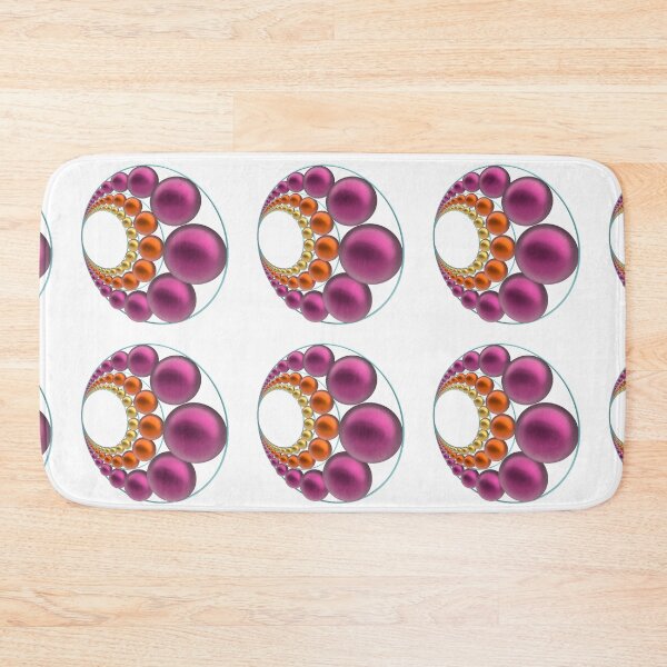 Item preview, Pattern with balls in trendy colors - left designed and sold by HA-Design-Kunst.