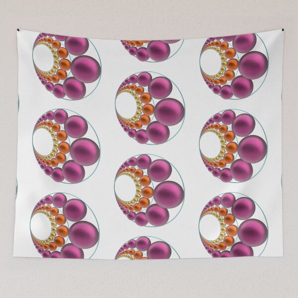 Item preview, Pattern with balls in trendy colors - left designed and sold by HA-Design-Kunst.