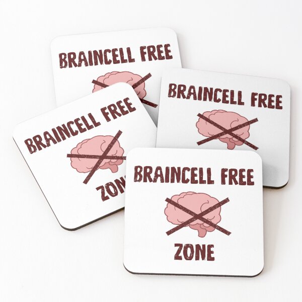 Item preview, Braincell Free Zone designed and sold by ant-arctic.