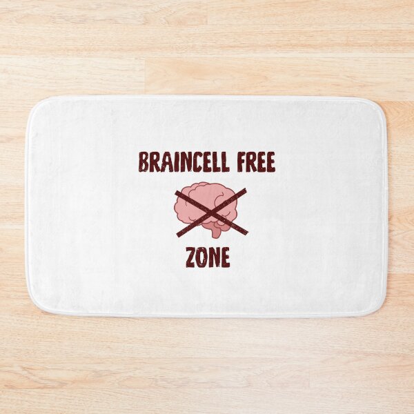 Item preview, Braincell Free Zone designed and sold by ant-arctic.