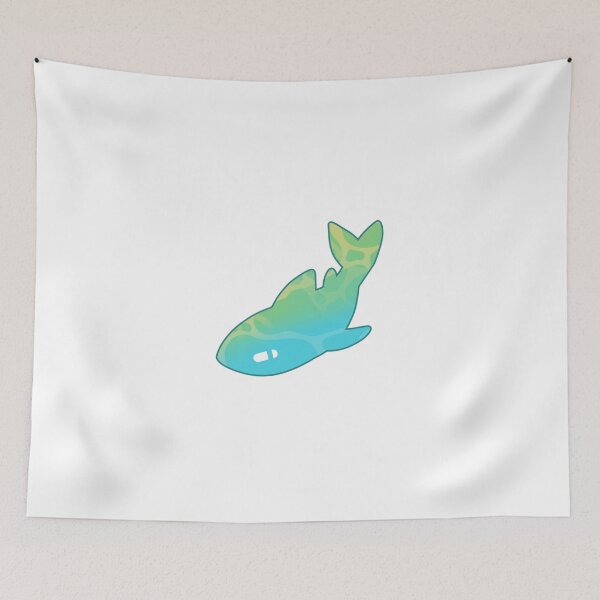 Item preview, Stylized Shark with Water Pattern designed and sold by ant-arctic.