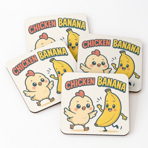 Item preview, CUTIE CHICKEN BANANA! designed and sold by SharingLove.