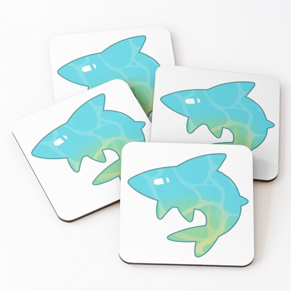 Item preview, Stylized Shark with Water Pattern designed and sold by ant-arctic.
