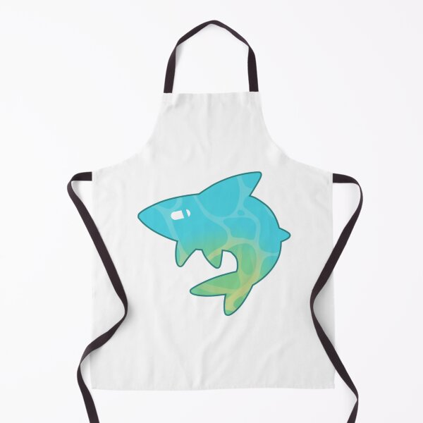 Item preview, Stylized Shark with Water Pattern designed and sold by ant-arctic.