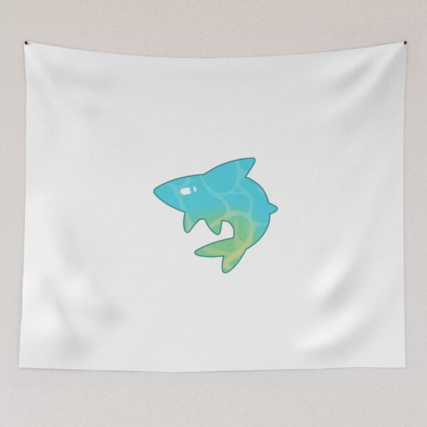 Item preview, Stylized Shark with Water Pattern designed and sold by ant-arctic.