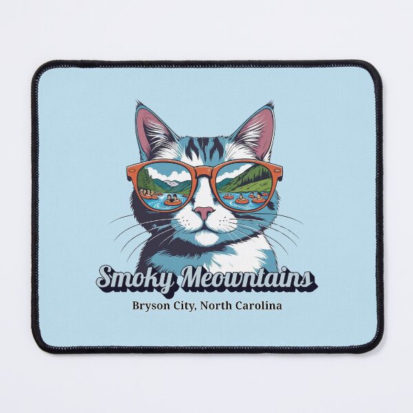 Item preview, Smoky Meowntains Cat – Bryson City NC Tubing Tee designed and sold by The-HistoryGirl.