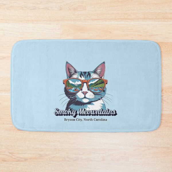 Item preview, Smoky Meowntains Cat – Bryson City NC Tubing Tee designed and sold by The-HistoryGirl.