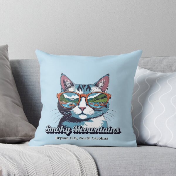 Item preview, Smoky Meowntains Cat – Bryson City NC Tubing Tee designed and sold by The-HistoryGirl.
