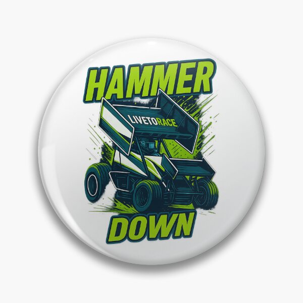 Item preview, Hammer Down! We live to race!  designed and sold by Juiced Up Racing Co. .