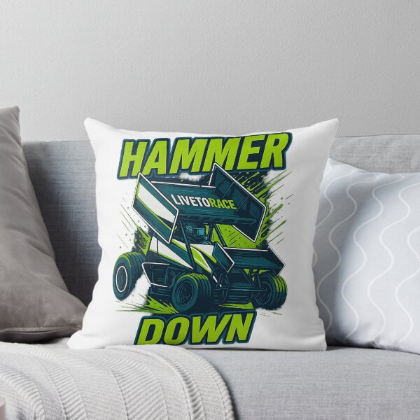 Item preview, Hammer Down! We live to race!  designed and sold by Juiced Up Racing Co. .