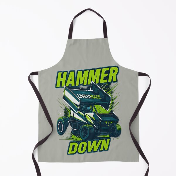 Item preview, Hammer Down! We live to race! designed and sold by Juiced Up Racing Co. .