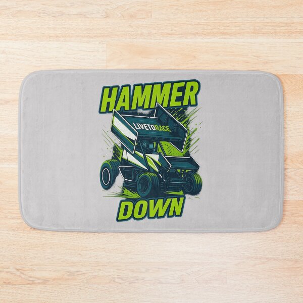 Item preview, Hammer Down! We live to race!  designed and sold by Juiced Up Racing Co. .