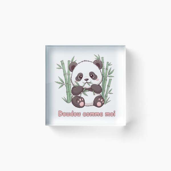 Aperçu de l'œuvre Panda doudou créée et vendue par PanDooVibe.