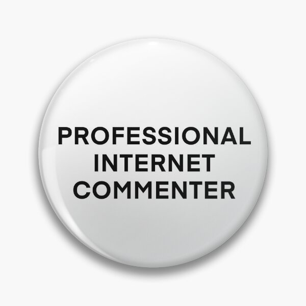 Aperçu de l'œuvre Commentateur Internet professionnel créée et vendue par StacyBearden.